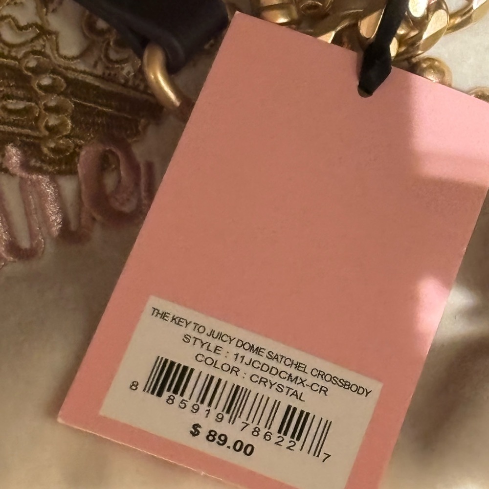 Juicy Couture Black and Cream Satchel - Picture 4 of 5